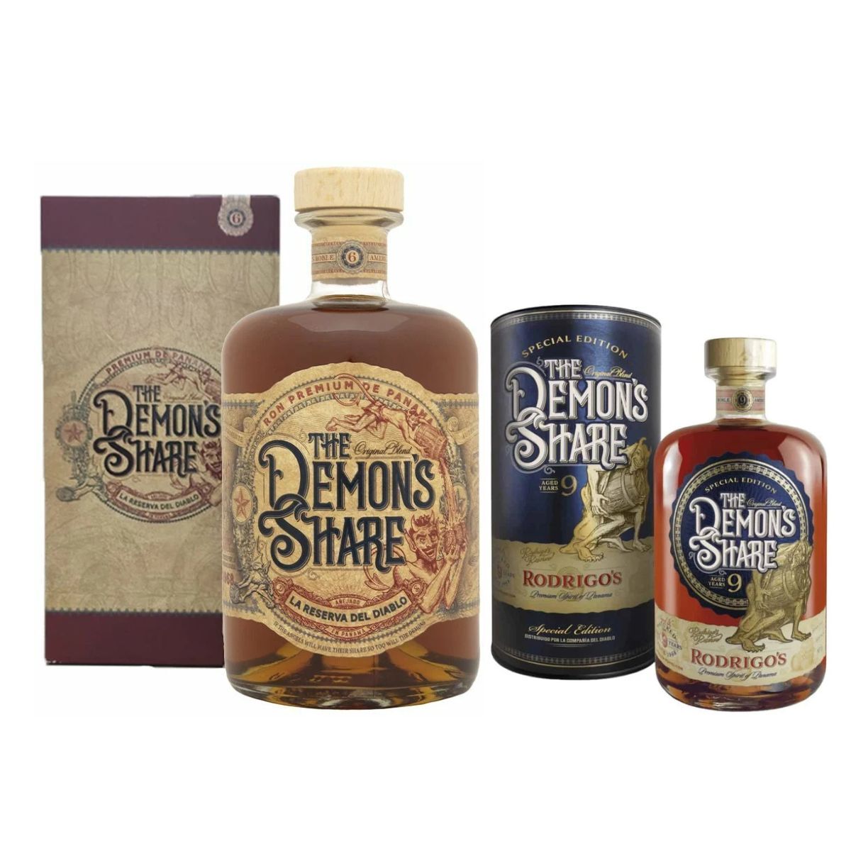 The Demon's Share, MAXI + The Demon’s Share Rodrigo’s Reserve 9 Y.O., GIFT ZADARMO