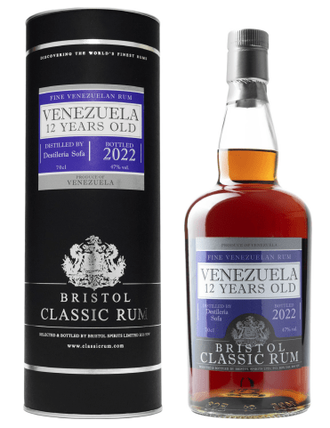 Bristol Classic Rum Venezuela 12 Y.O. Destilería Sofa, GIFT