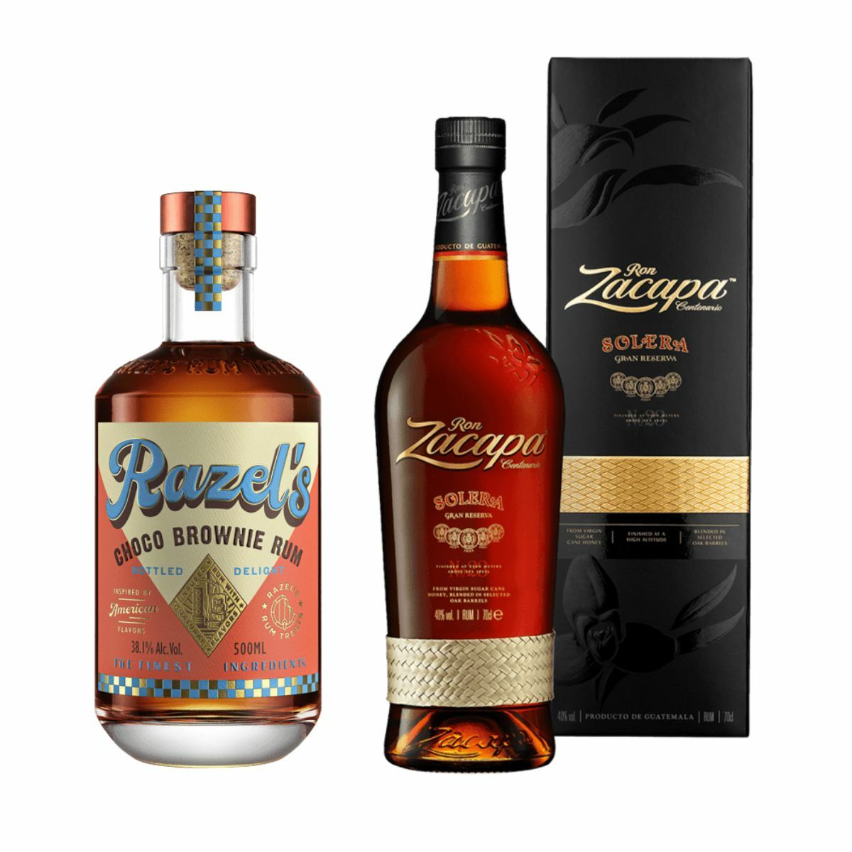 Zacapa Solera Gran Reserva, GIFT + Razel’s Choco Brownie Rum