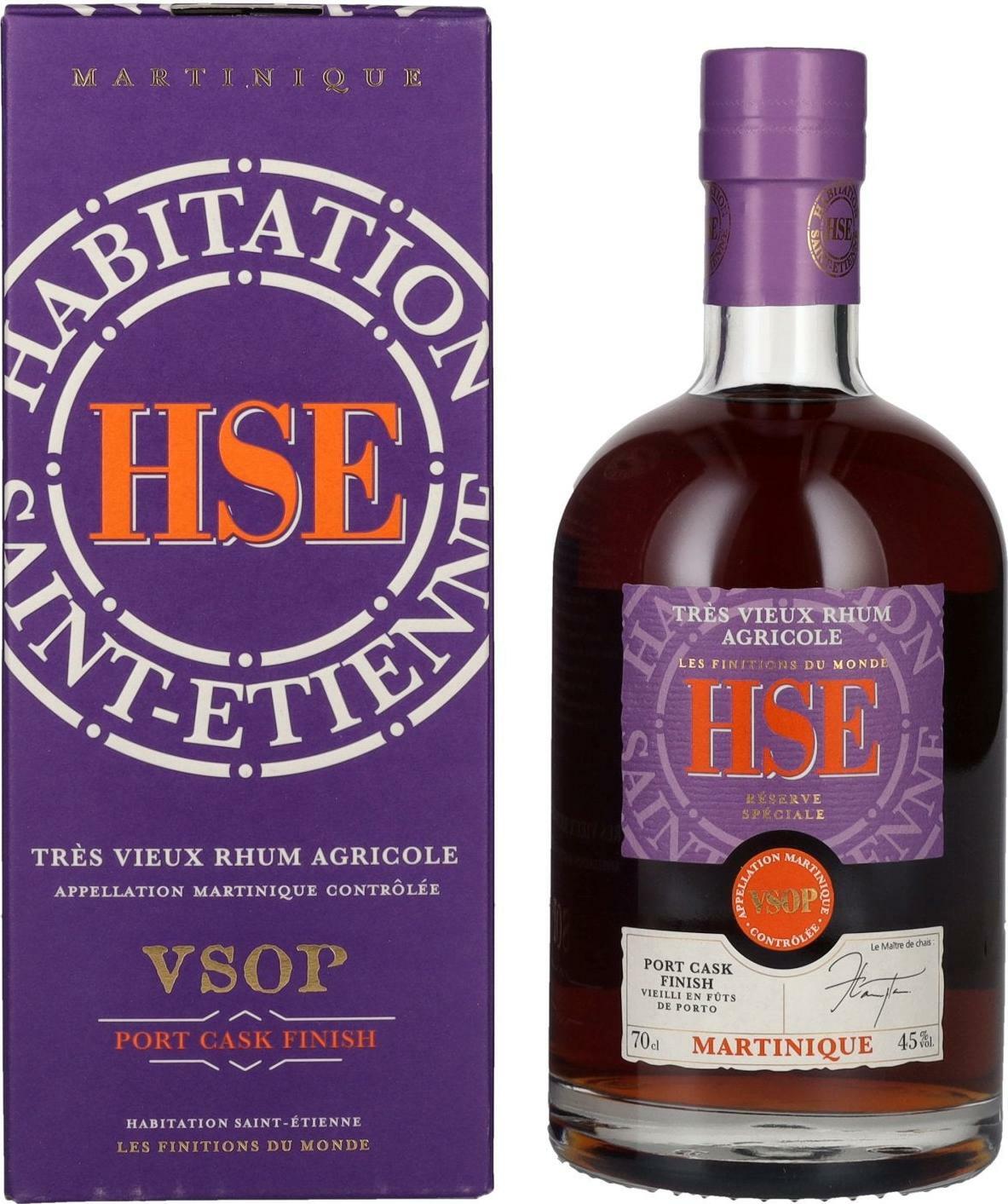 Rhum Tres Vieux HSE Port Cask Finish, GIFT