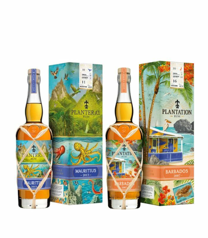 Planteray Single Vintage Mauritius 2013, GIFT + Plantation Terravera Single Vintage Barbados 2007, G