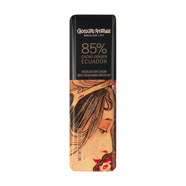 Chocolate Amatller 85% Ekvádor, 18g