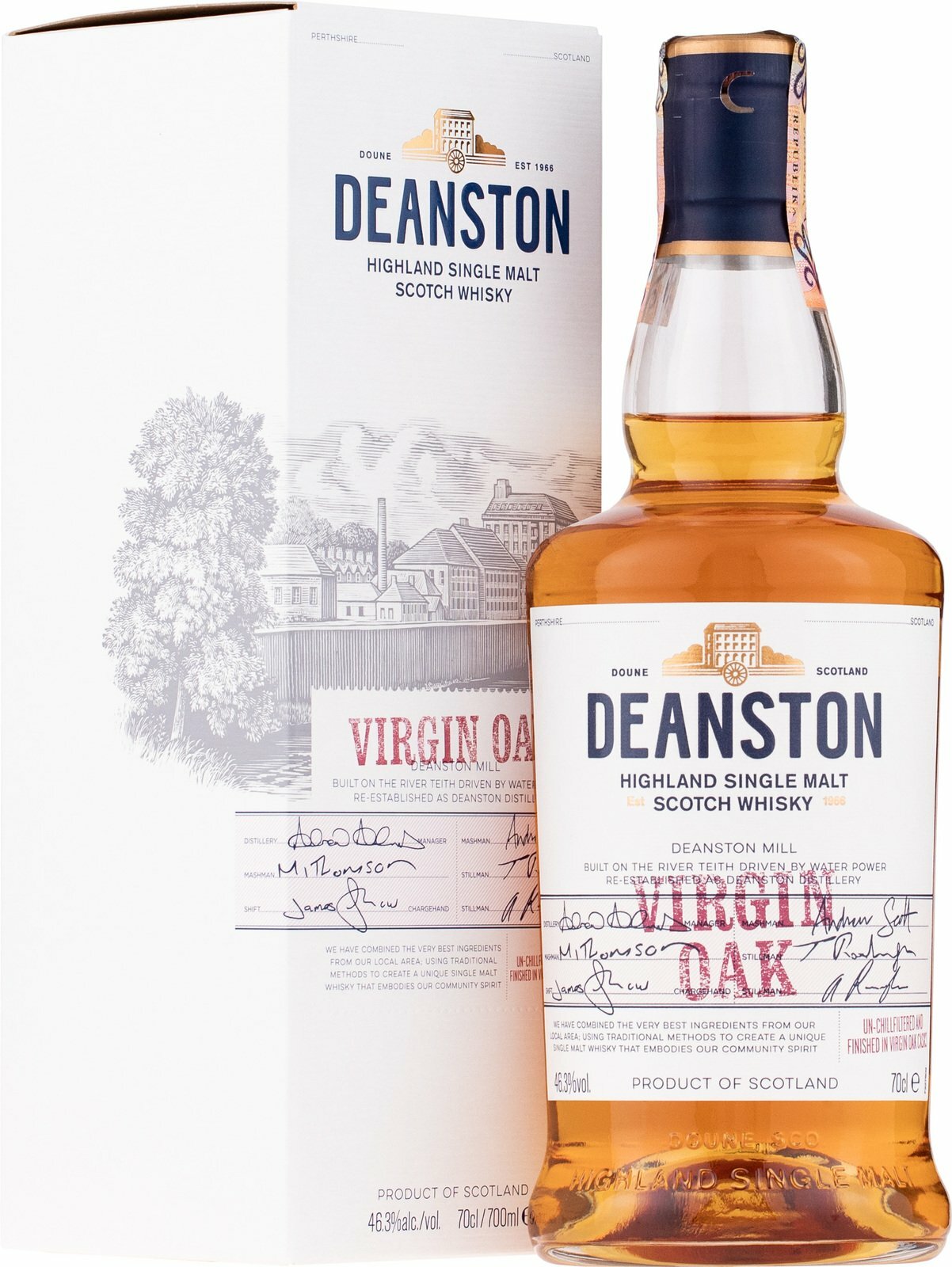 Deanston Virgin Oak, GIFT
