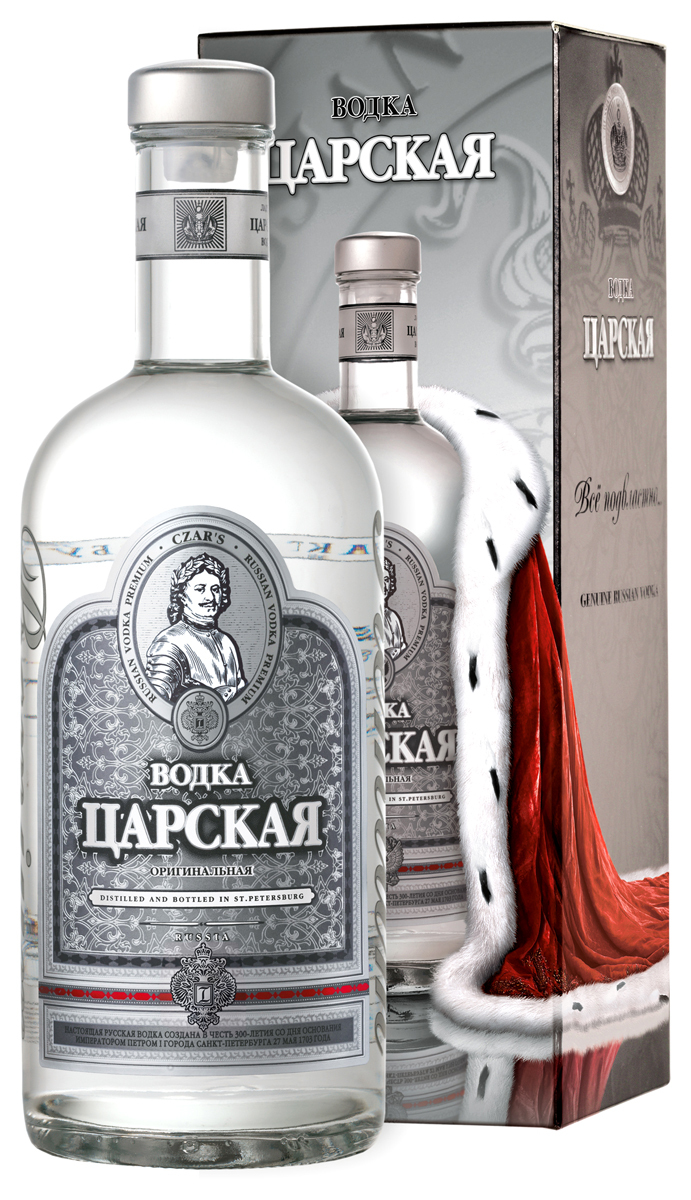 Carskaja Silver Vodka, GIFT