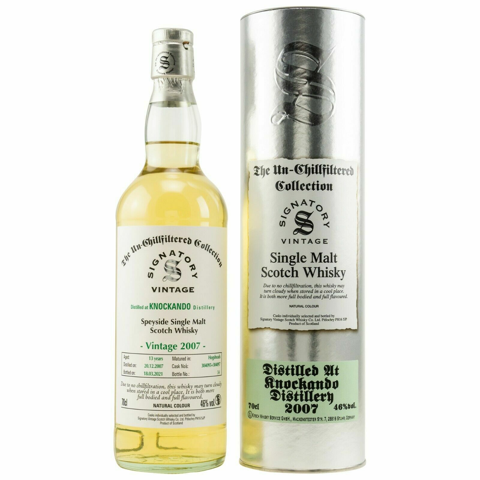 Signatory Knockando 2007 13 Y.O., GIFT