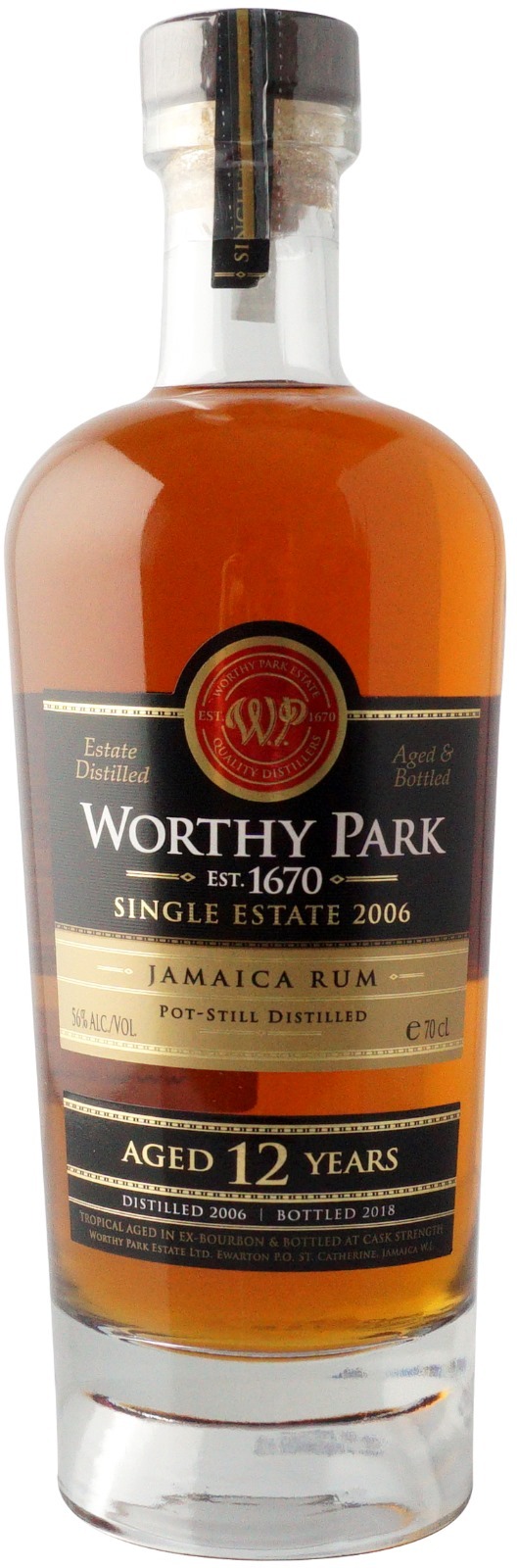 Worthy Park Single Estate 12 Y.O., GIFT