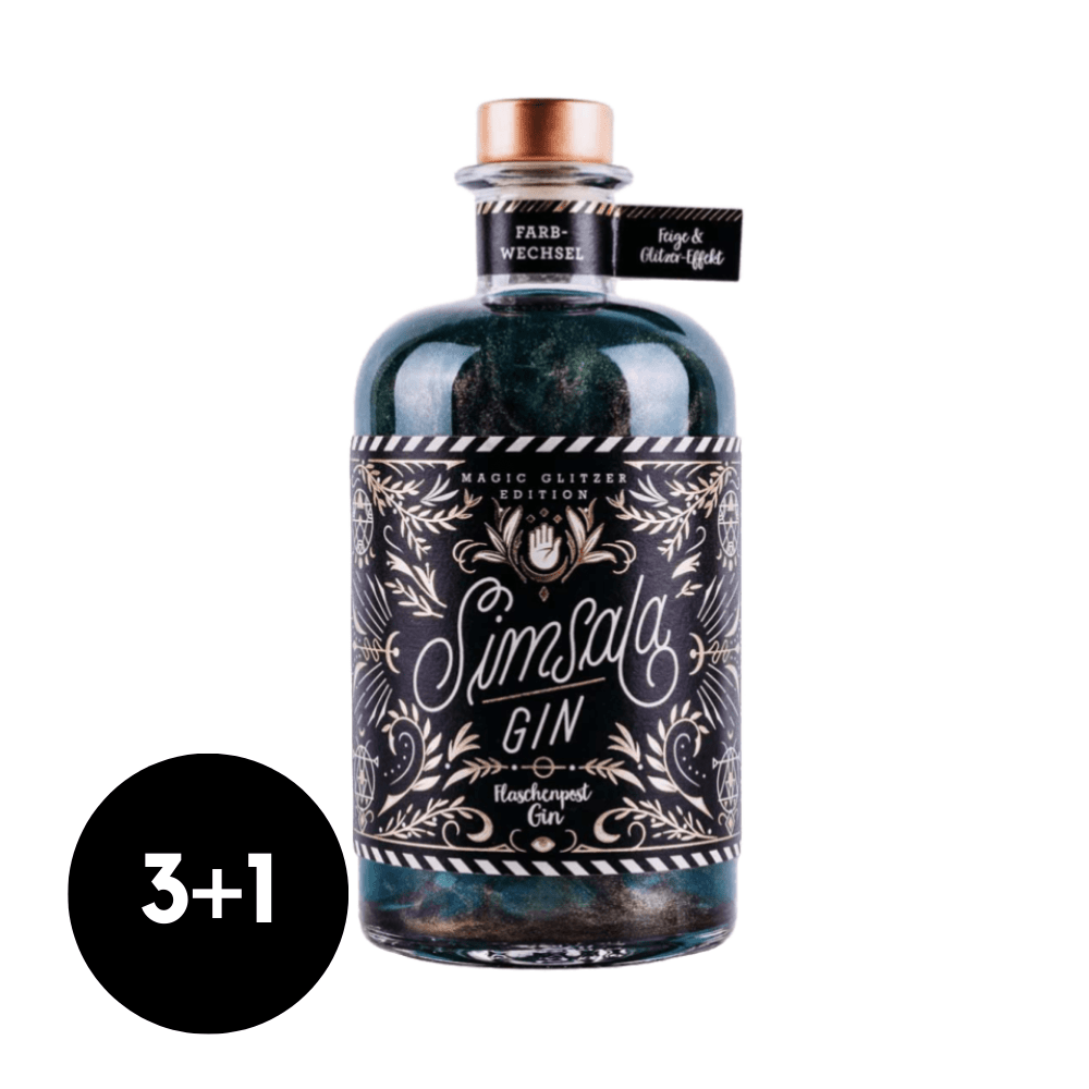 3 + 1 | Simsala Gin Magic Glitter Edition