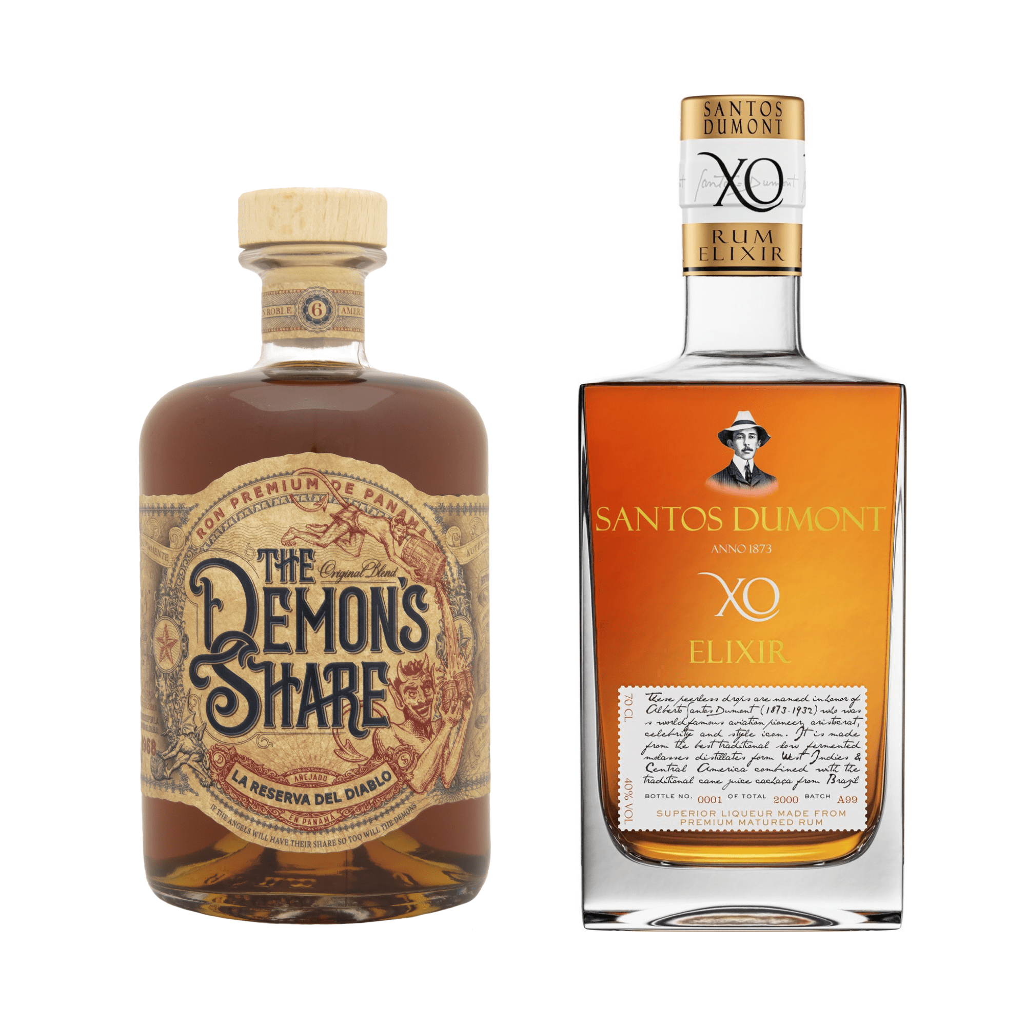 The Demon\'s Share Rum + Santos Dumont XO Elixir