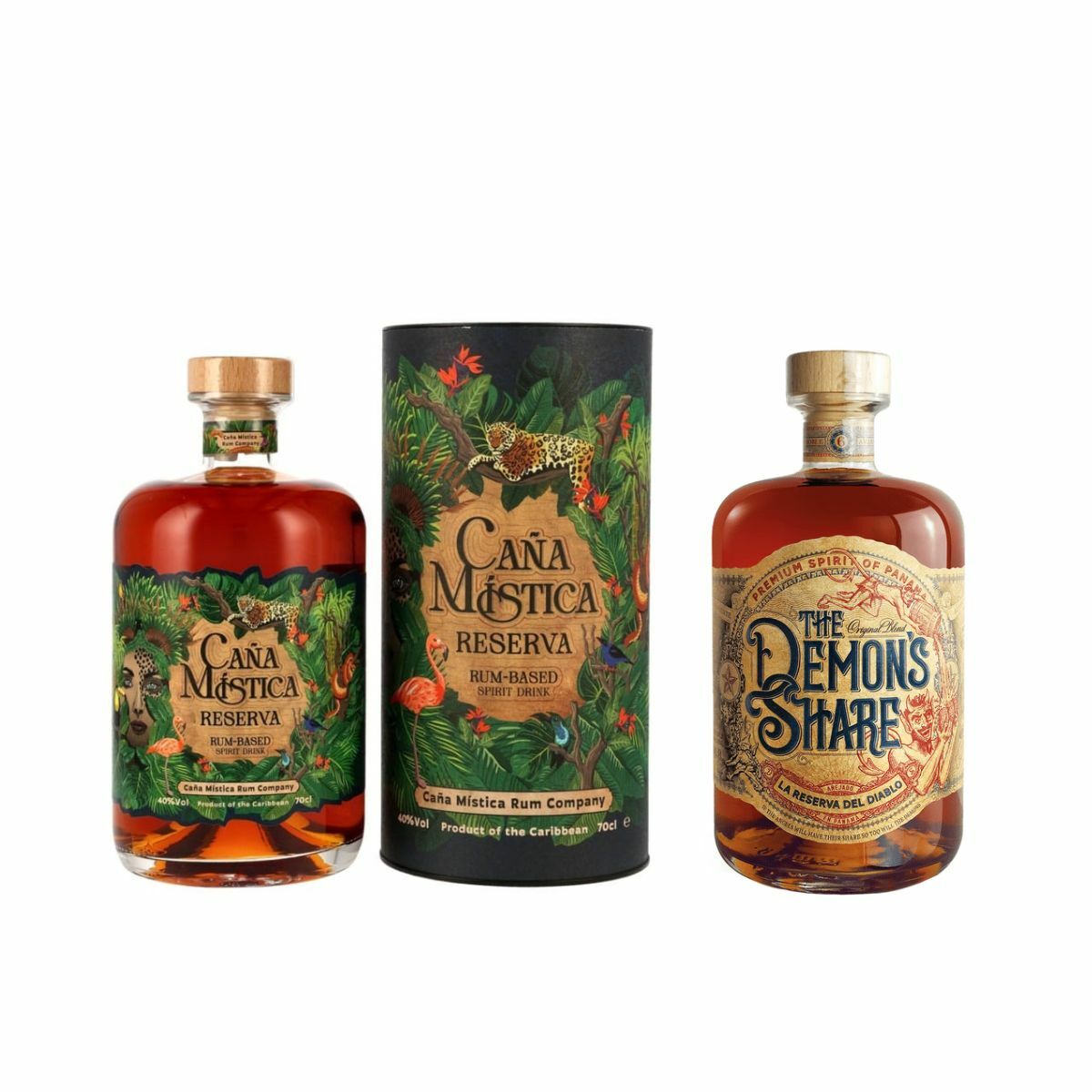 Caña Mistica Reserva, GIFT + The Demon's Share