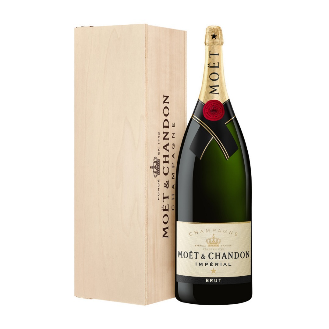 Moët & Chandon Impérial Brut, drevená kazeta 15 L