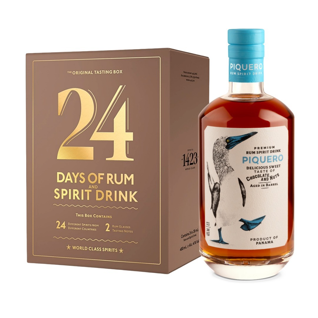 Rumový kalendár – 24 Days of Rum Mocha Edition (2025) + Piquero ZADARMO