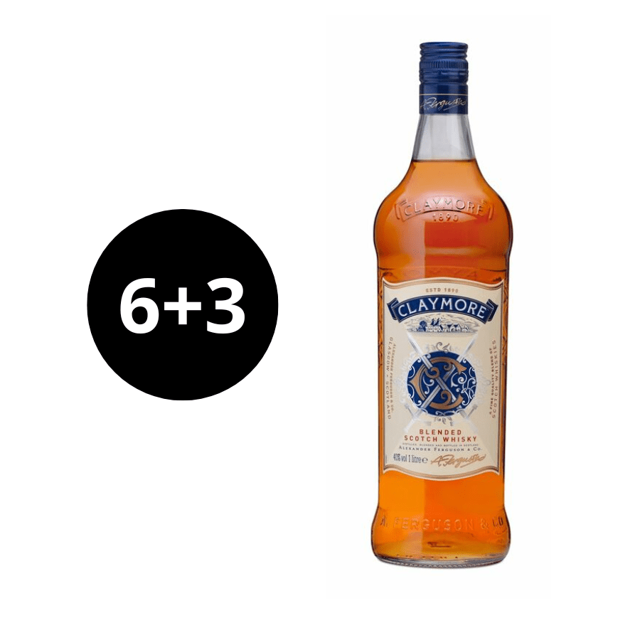 6 + 3 | Claymore 0,7 L