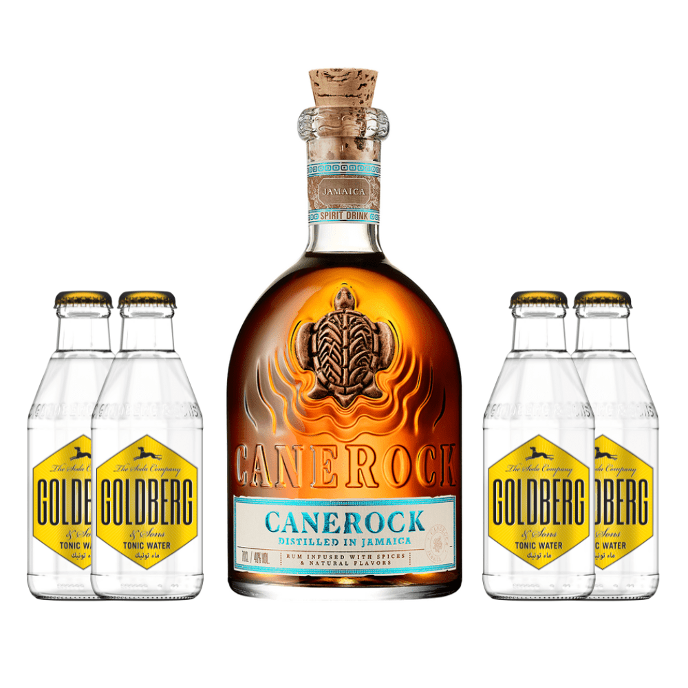 Canerock + 4 x Goldberg & Sons tonic