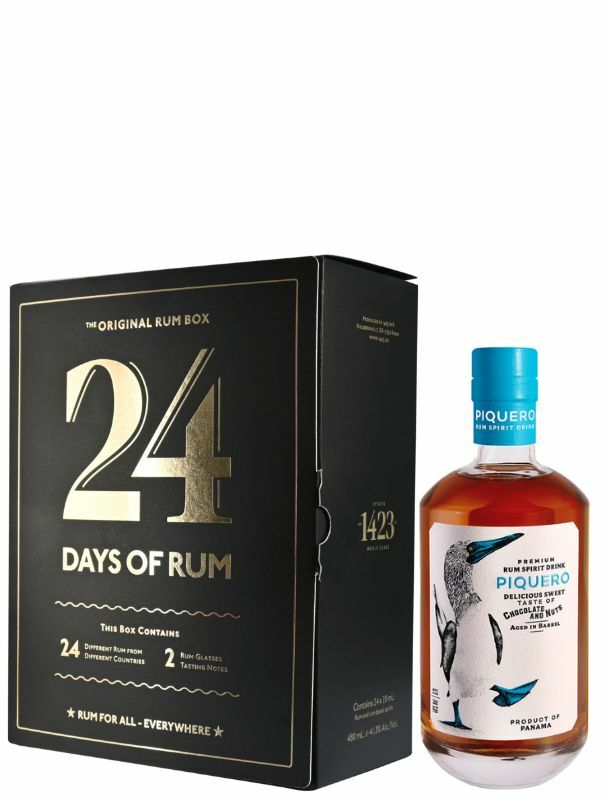 Rumový kalendár – 24 Days of Rum (2024), GIFT + Piquero ZADARMO