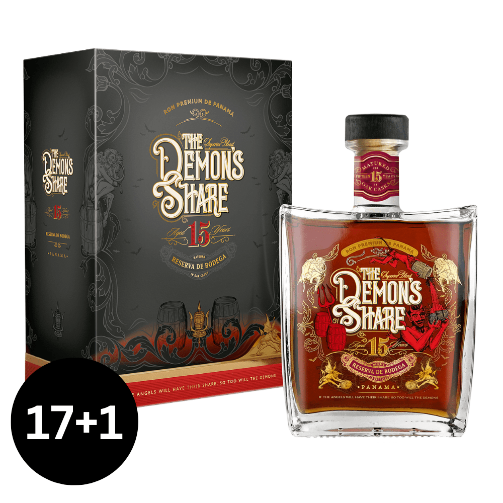 17 + 1 | The Demon's Share Rum 15 Y.O., GIFT