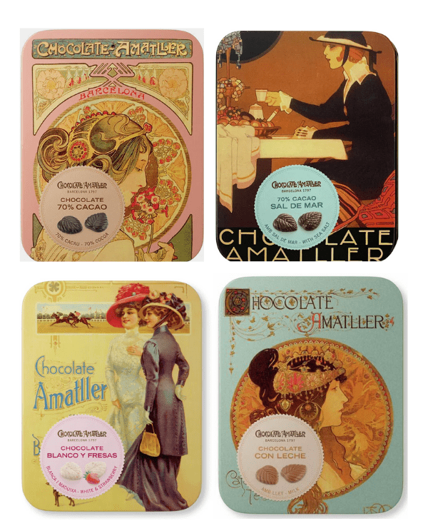 4 x Lístky Chocolate Amattler