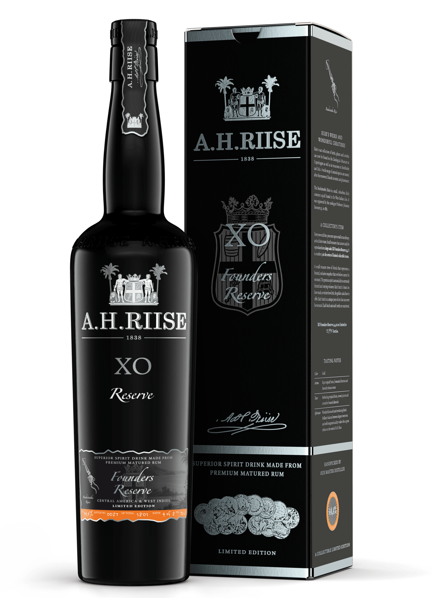 A.H. Riise XO Founder's Reserve 5nd Edition, GIFT