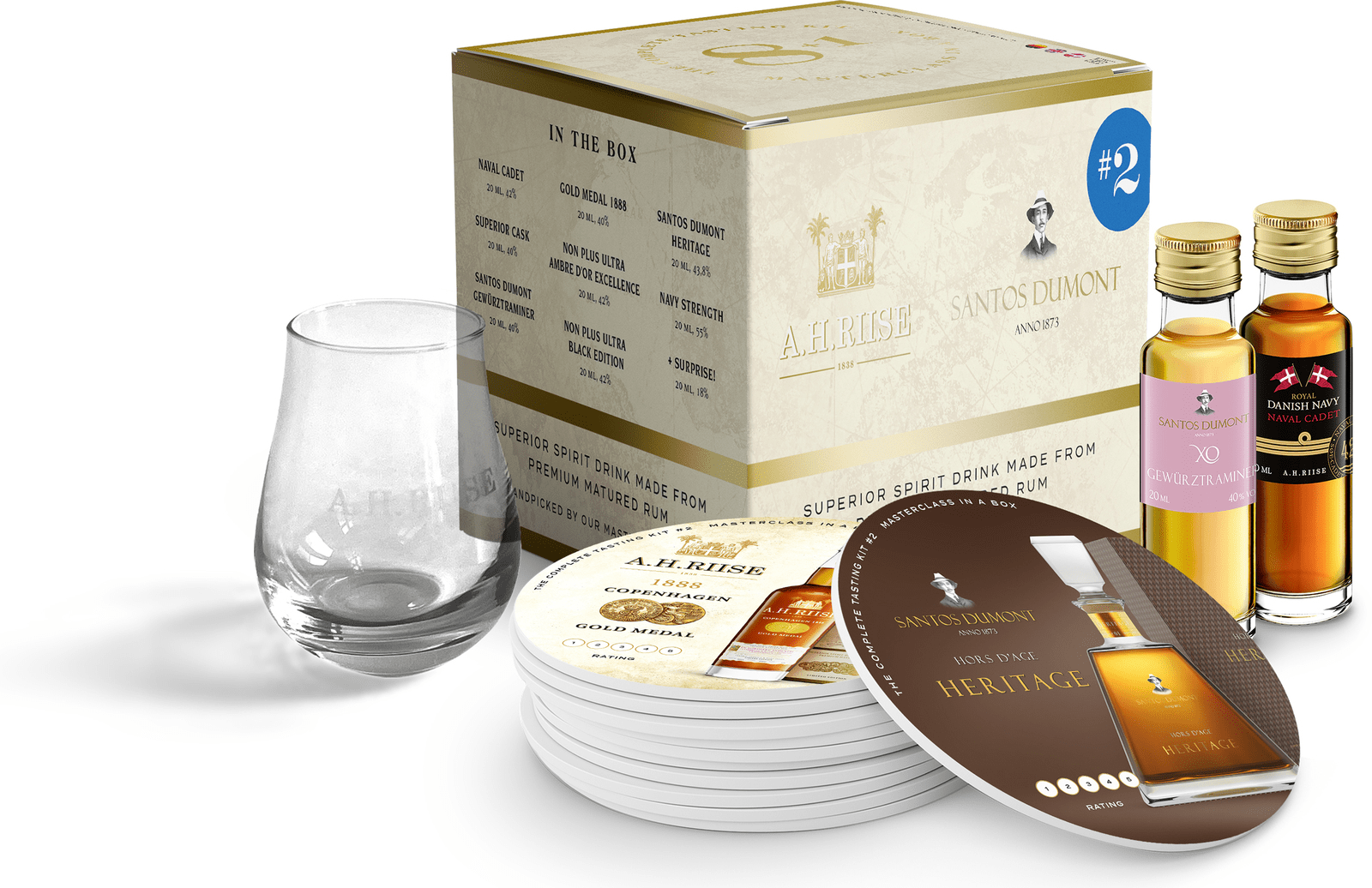 A.H. Riise Tasting Kit Henriette, GIFT