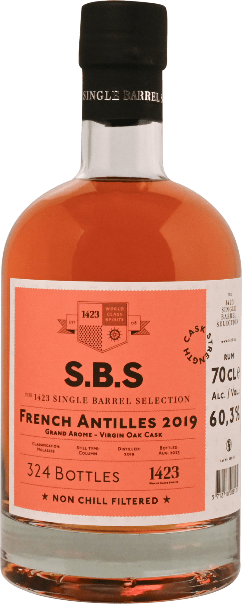 S.B.S French Antilles 2019 Grand Arome Virgin Oak Cask, GIFT