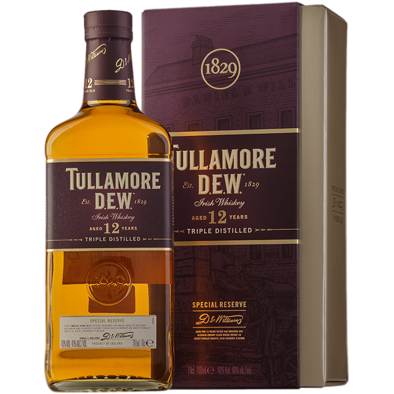 Tullamore D.E.W. 12YO 40% 0,7L