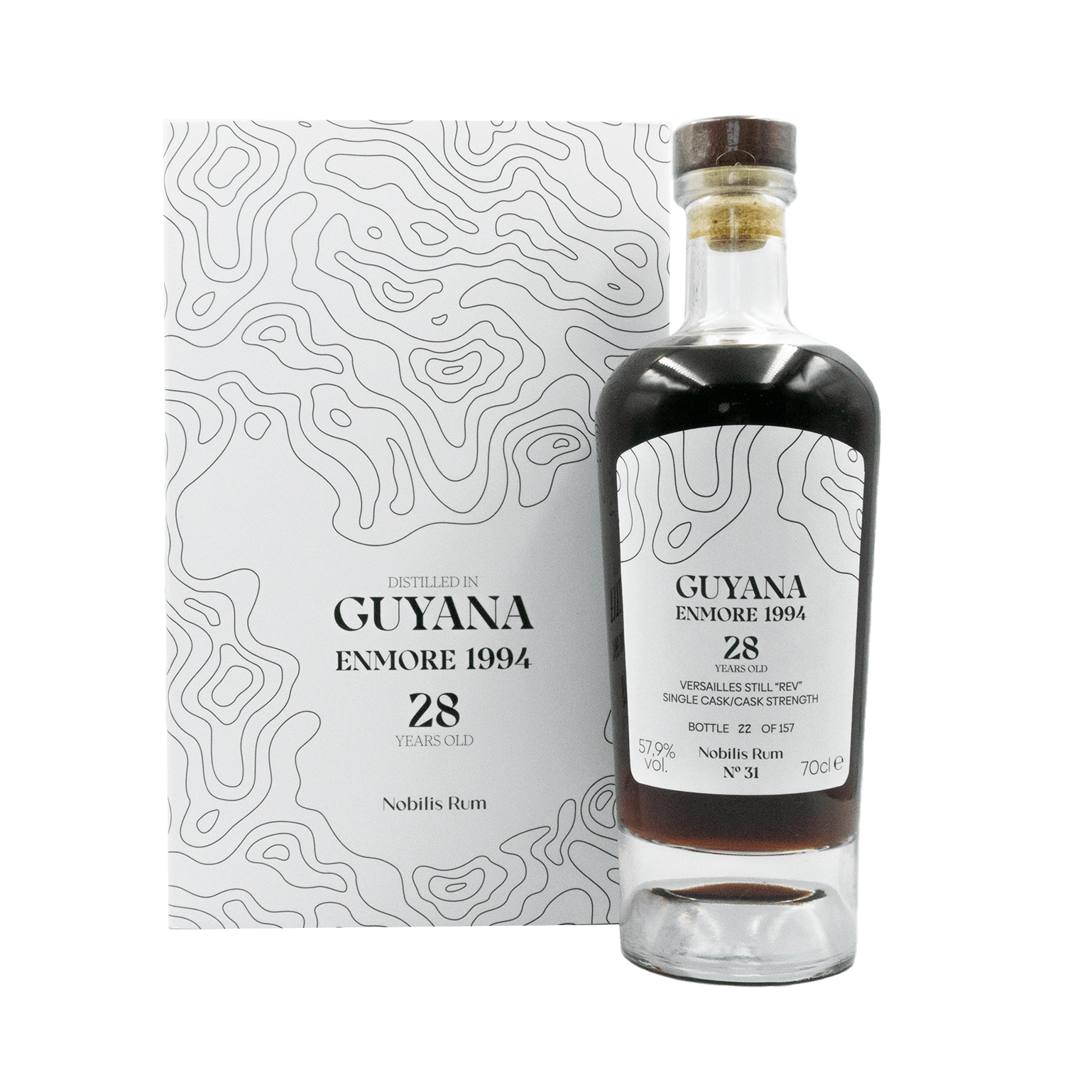 Nobilis Rum No. 31, Guyana Enmore 1994, 28 Y.O., GIFT