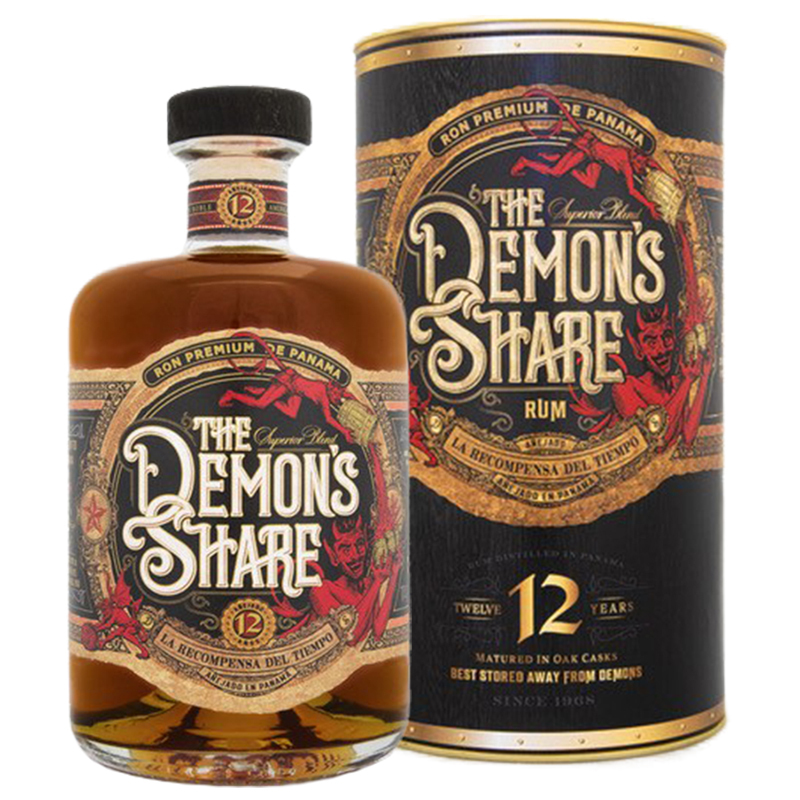 The Demon\'s Share Rum 12 Y.O., GIFT