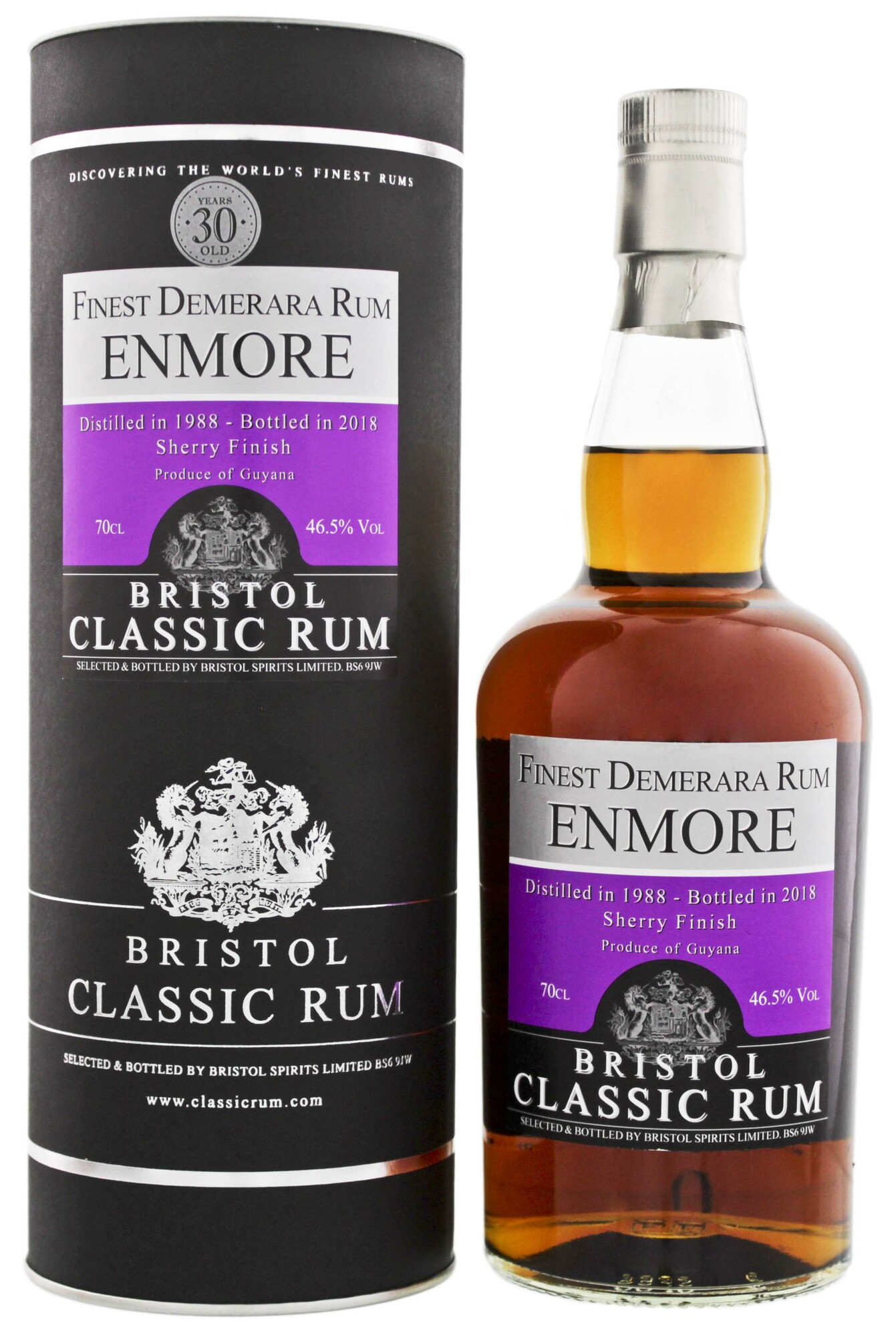 E-shop Bristol Classic Rum Enmore Sherry Finish 30 Y.O., GIFT