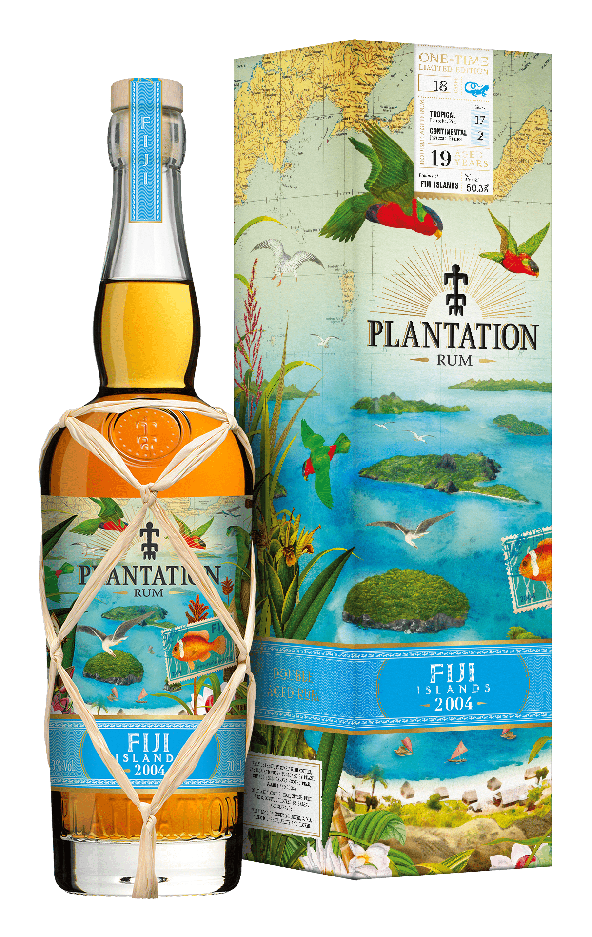 Plantation Terravera Single Vintage Fiji 2004, GIFT