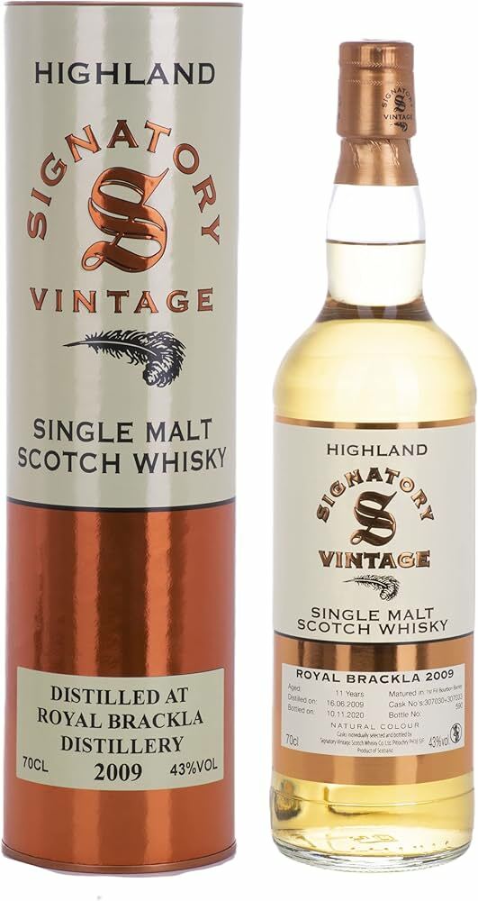 Signatory Royal Brackla 2009 Aged 11 Years, GIFT