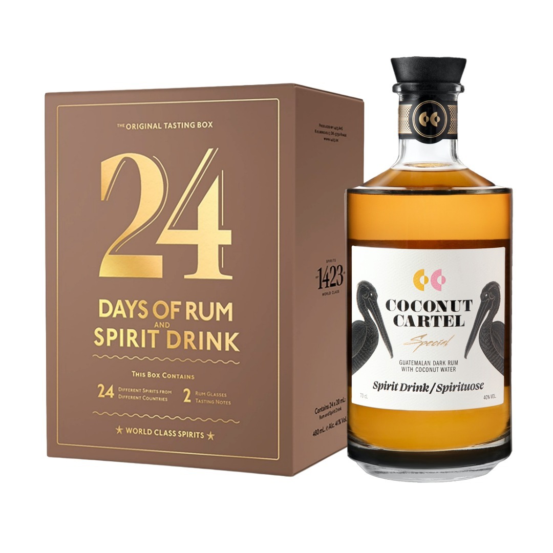 Rumový kalendár – 24 Days of Rum Mocha Edition (2025) + Coconut Cartel Special ZADARMO
