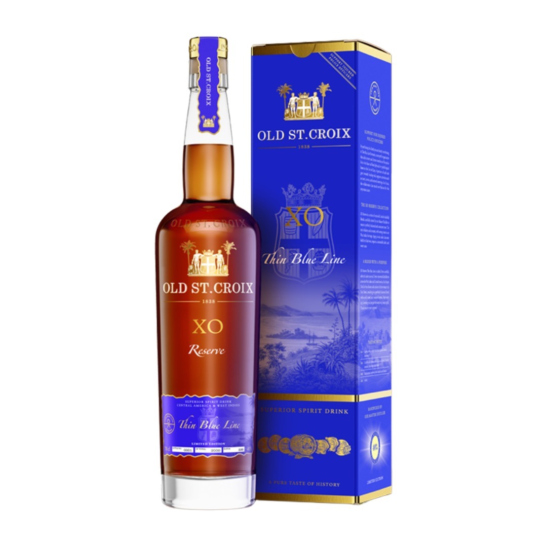 Old St. Croix X.O. The Thin Blue Line, GIFT