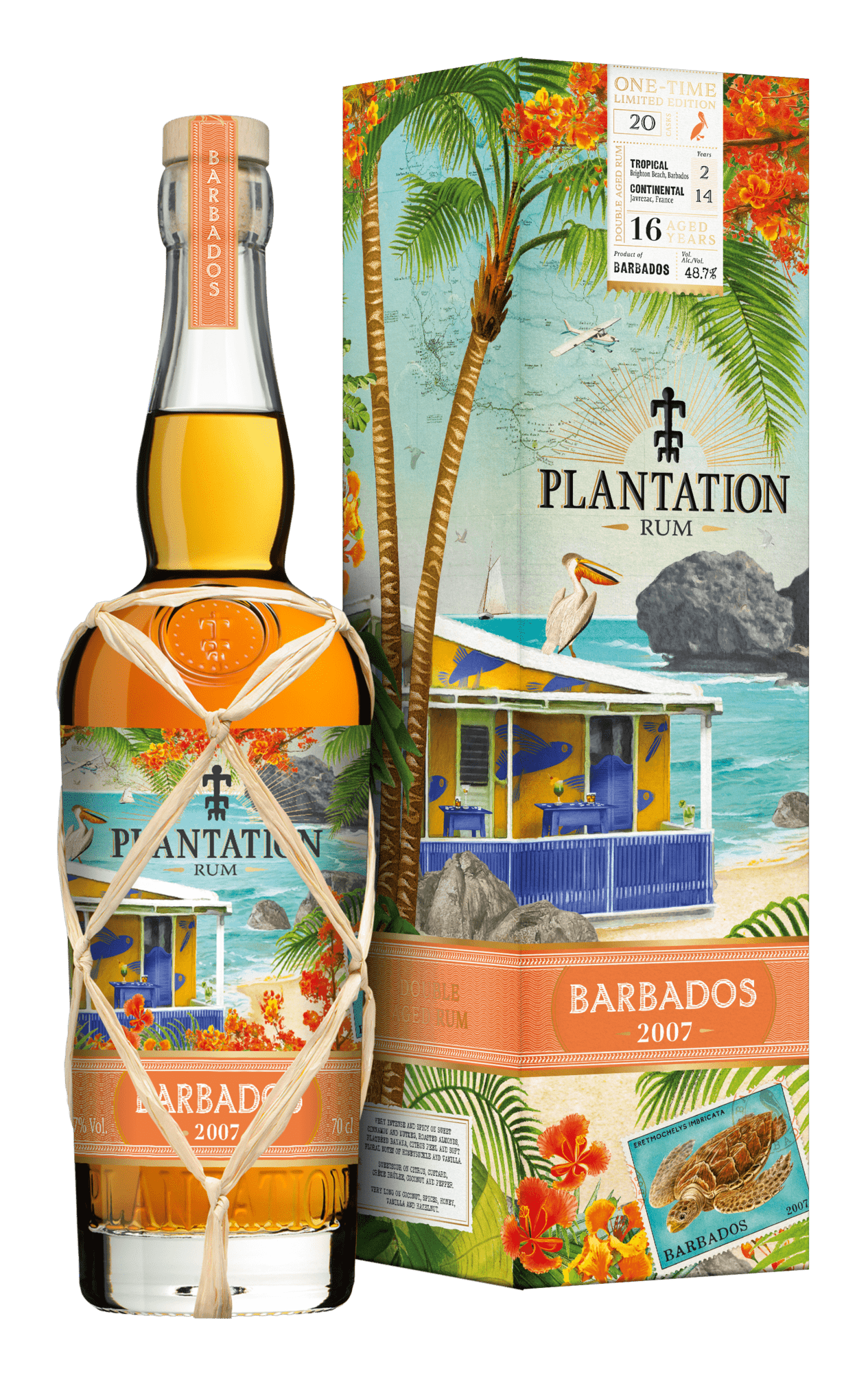 Plantation Terravera Single Vintage Barbados 2007, GIFT
