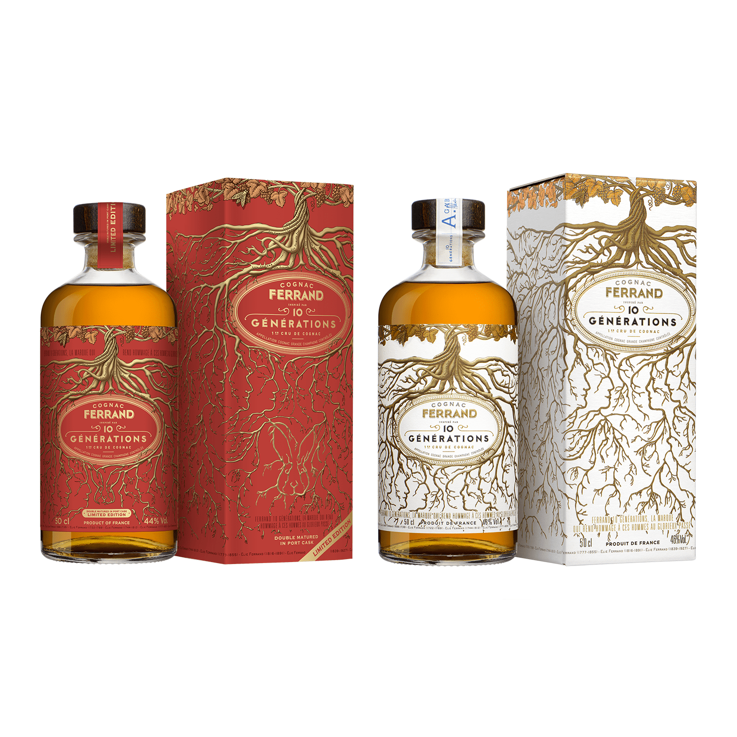 Ferrand Cognac 10 Générations SET