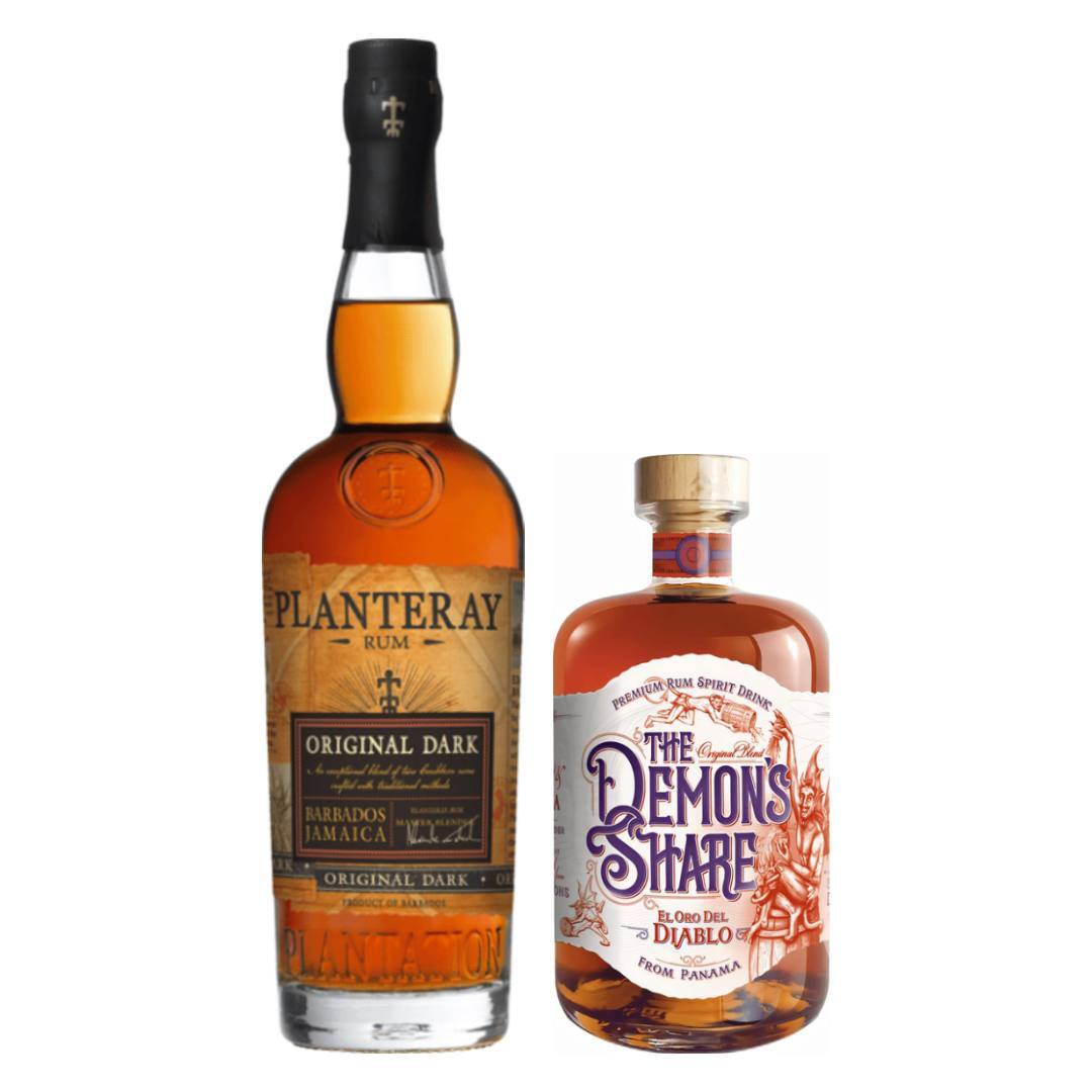 Planteray Original Dark Rum + The Demon's Share El Oro del Diablo