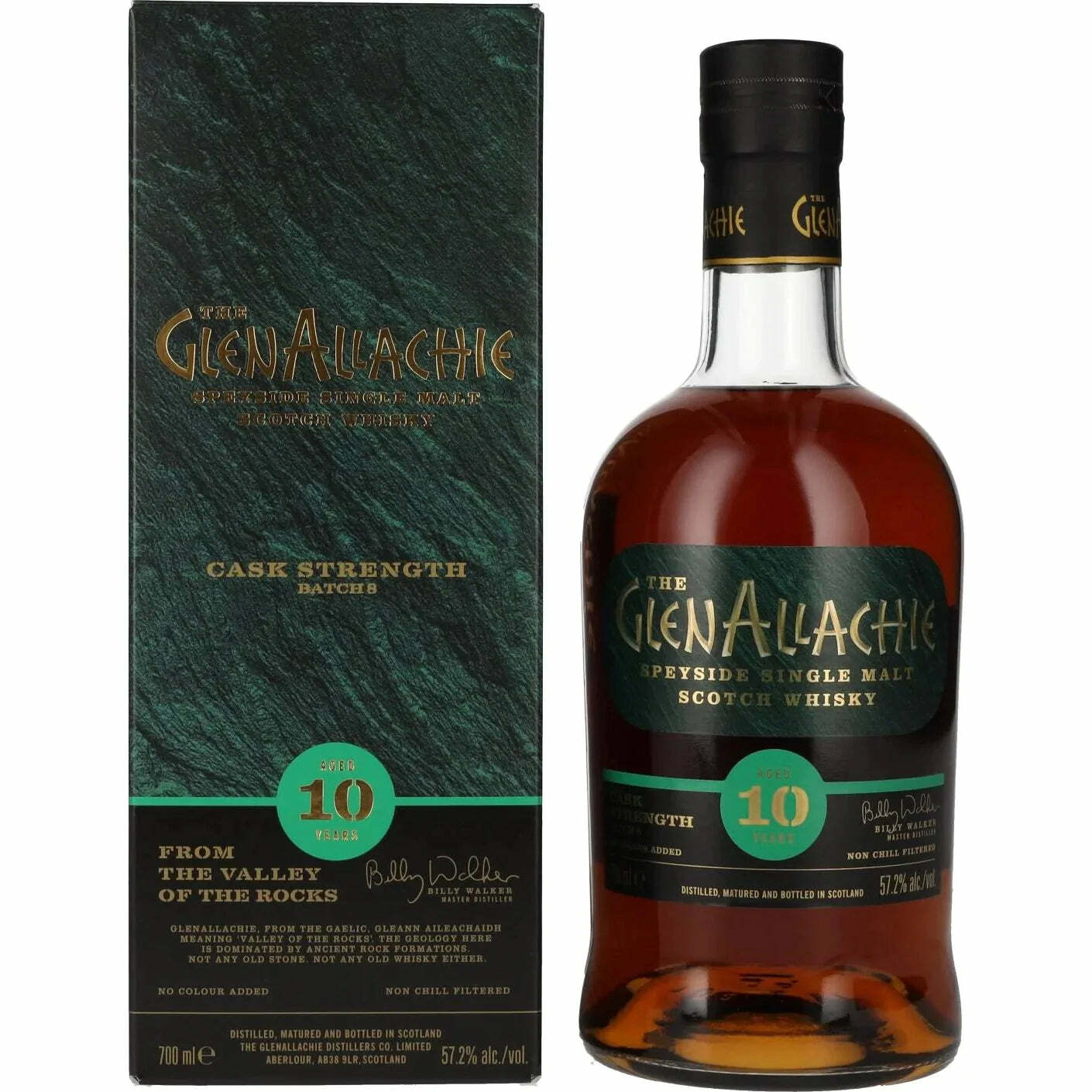 GlenAllachie 10 Y.O. Cask Strength Batch 8, GIFT