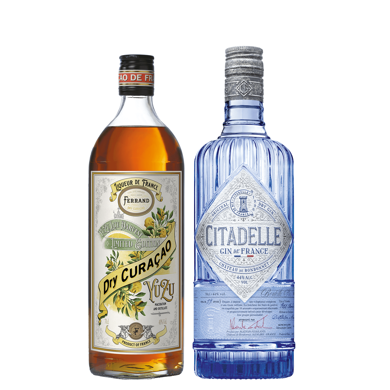Pierre Ferrand Dry Curaçao Yuzu + Citadelle Gin Original