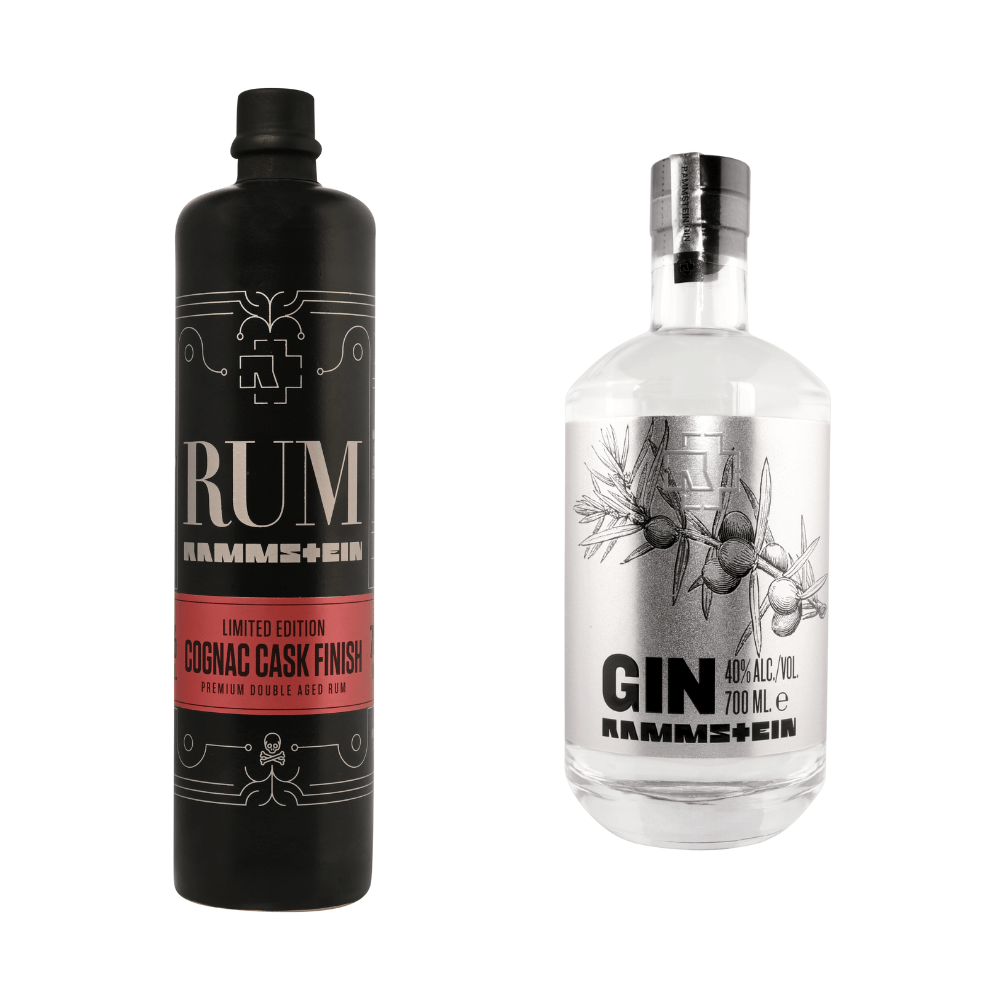 Rammstein Rum Cognac Cask Finish Limited Edition + Rammstein Gin