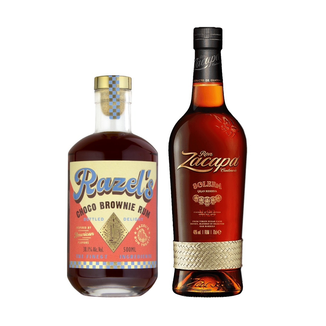 Zacapa Solera Gran Reserva + Razel’s Choco Brownie Rum