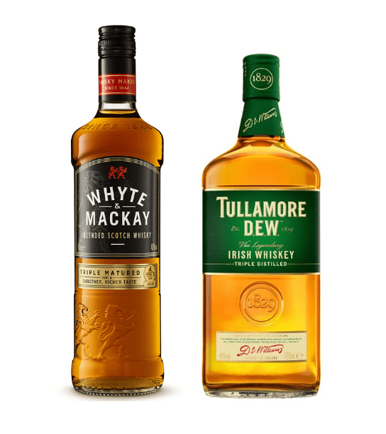 Tullamore Dew + Whyte & Mackay Triple Matured