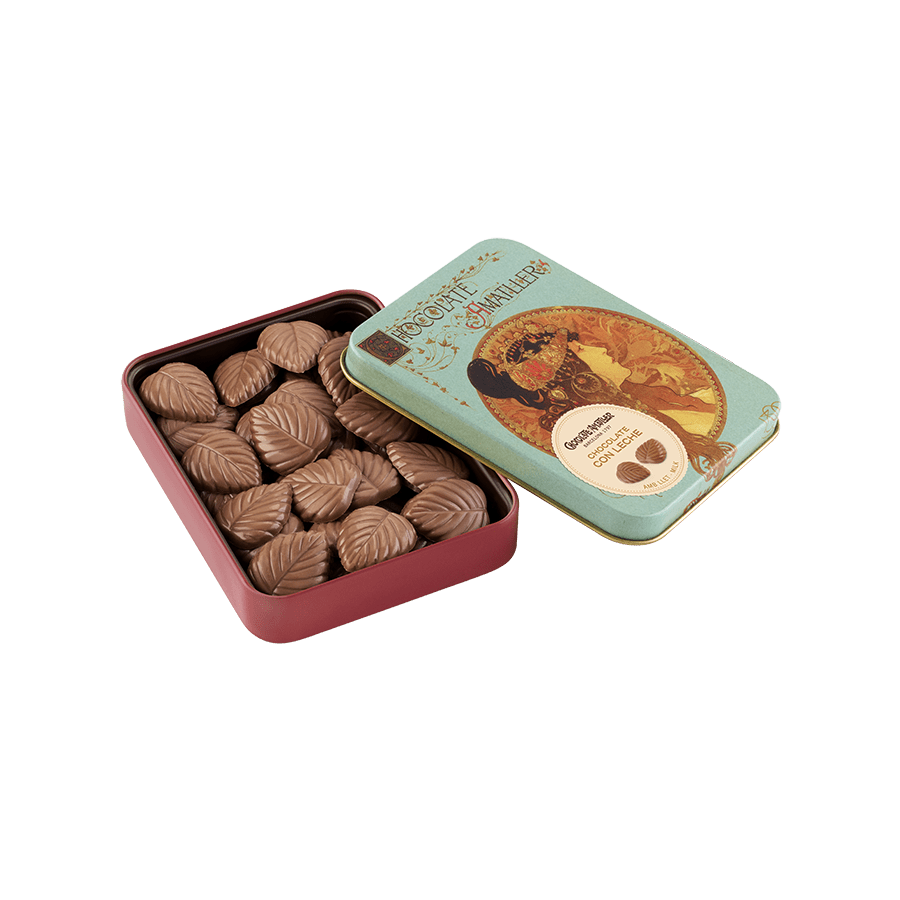 Chocolate Amatller Mliečne lístky, 60g
