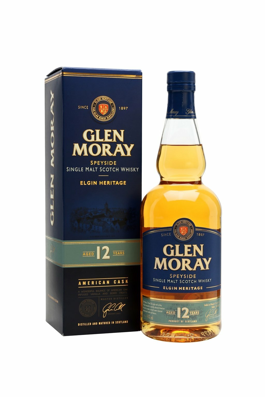 Glen Moray Heritage 12 Y.O. Scotch Whisky