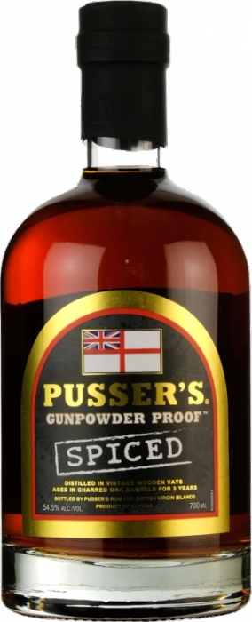 7 + 1 |  Pusser’s Gunpowder Proof Spiced