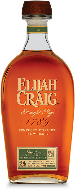 Elijah Craig Straight Rye Whiskey