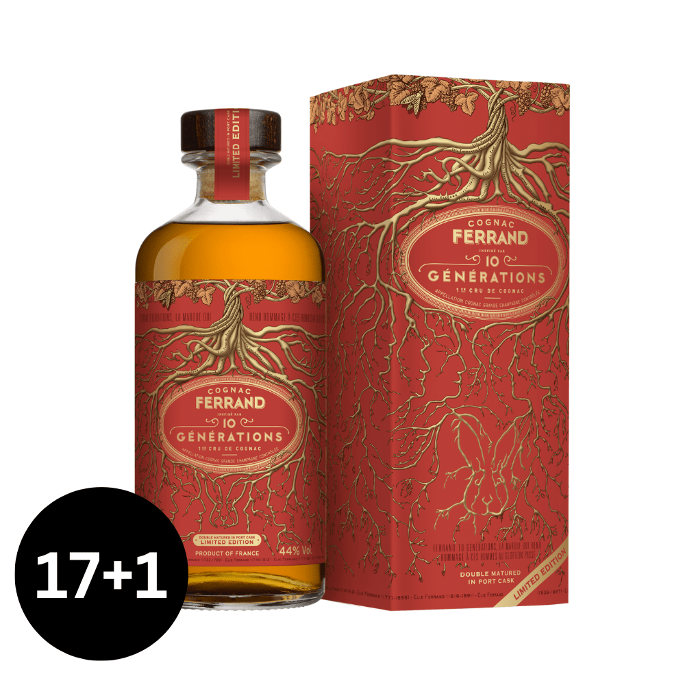 17 + 1 | Ferrand Cognac 10 Générations Port Cask Limited Edition, GIFT