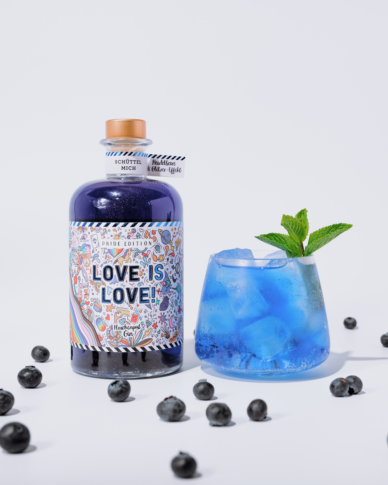 Flaschenpost Gin Love Is Love Pride Edition