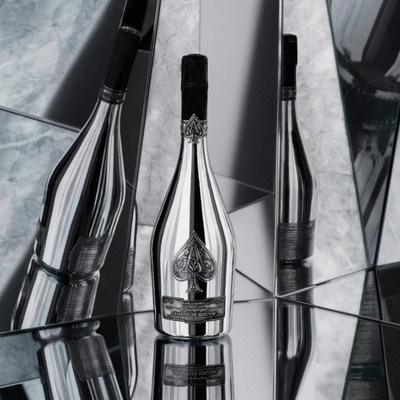 Armand de Brignac Blanc De Blancs, drevená kazeta 0,75 L