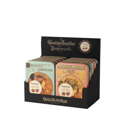 Chocolate Amatller Mliečne lístky, 60g