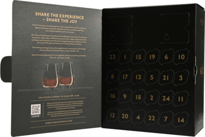 Rumový kalendár – 24 Days of Rum Black Edition