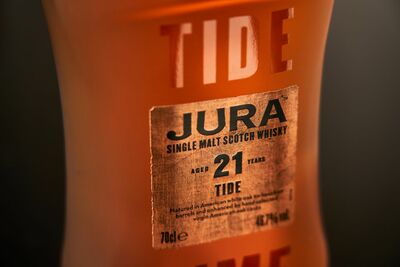 Jura 21 Y.O. Tide Single Malt Whisky, GIFT