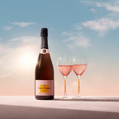 Veuve Clicquot Rosé, GIFT 0,75 L